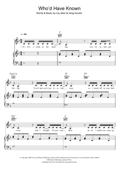 Who'd Have Known von Lily Allen (Download) 