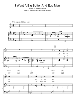I Want A Big Butter And Egg Man von Louis Armstrong (Download) 