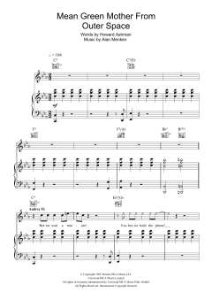 Mean Green Mother From Outer Space von Alan Menken (Download) 