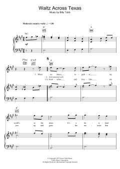 Waltz Across Texas von Ernest Tubb (Download) 