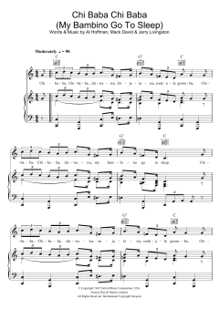 Chi Baba Chi Baba (My Bambino Go To Sleep) von Perry Como (Download) 