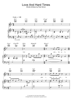 Love And Hard Times von Paul Simon (Download) 