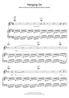 Hanging On von Ellie Goulding (Download) 