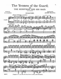 The Yeomen Of The Guard von Arthur Seymour Sullivan 