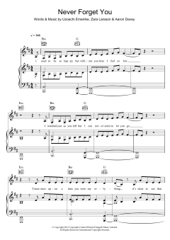 Never Forget You von Zara Larsson (Download) 