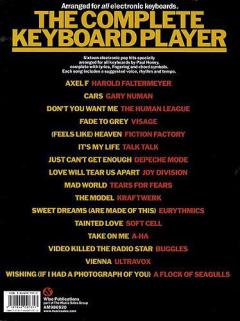 Complete Keyboard Player: Electronic Pop Hits im Alle Noten Shop kaufen