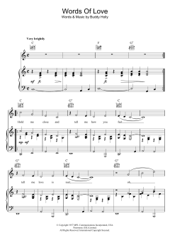 Words Of Love von Buddy Holly (Download) 