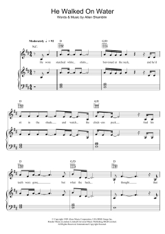 He Walked On Water von Randy Travis (Download) 