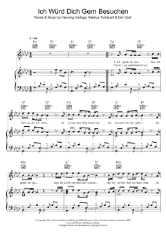 Ich Wurd Dich Gern Besuchen von Unheilig (Download) 