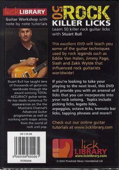 50 Killer Rock Licks von Stuart Bull 