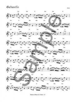 Medieval Music For Violin im Alle Noten Shop kaufen