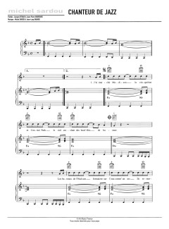 Chanteur De Jazz von Michel Sardou (Download) 