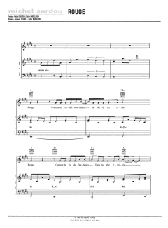 Rouge von Michel Sardou (Download) 