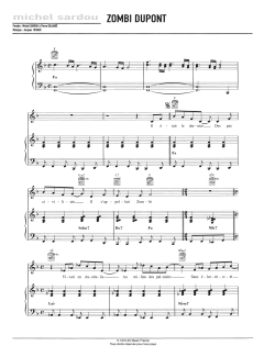 Zombie Dupont von Michel Sardou (Download) 