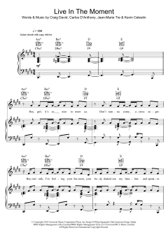 Live In The Moment (featuring GoldLink) von Craig David (Download) 