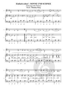 Einfach schee! - Sonne und Schnee von Thommy Reeg 