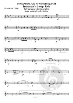 The Snowman's Sled Ride (Schneemann´s Schlittenfahrt) von Geoffrey D. Barlow 