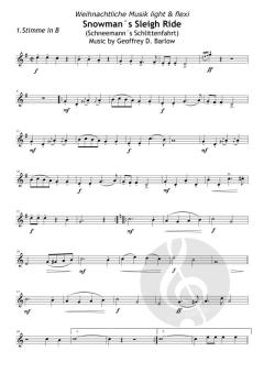 The Snowman's Sled Ride (Schneemann´s Schlittenfahrt) von Geoffrey D. Barlow 