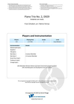 Piano Trio No. 2, D929 von Franz Schubert 