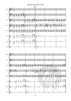 Piano Trio No. 2, D929 von Franz Schubert 