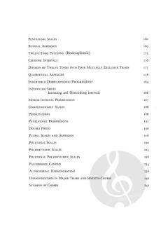 Thesaurus of Scales and Melodic Patterns von Nicolas Slonimski 