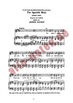 The Spanish Main von Arthur Baynon 