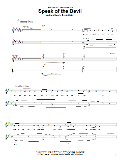 Speak Of The Devil von Sum 41 (Download) 