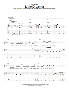 Little Dreamer von Van Halen (Download) 