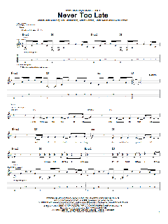 Never Too Late von Three Days Grace (Download) 
