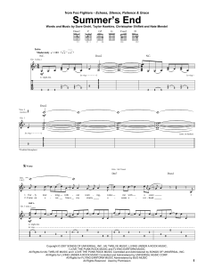 Summer's End von Foo Fighters (Download) 