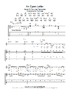 An Open Letter von Mansun (Download) 