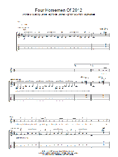 Four Horsemen Of 2012 von James Righton (Download) 