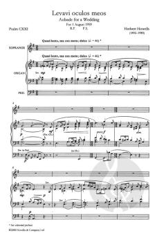 Levavi Oculos Meos von Herbert Howells 