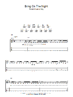 Bring On The Night von Sting (Download) 