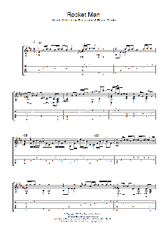 Rocket Man (I Think It's Gonna Be A Long Long Time) von Elton John (Download) 