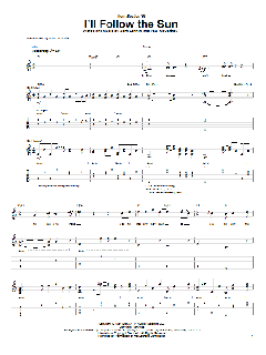 I'll Follow The Sun von The Beatles (Download) 