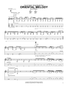 Oriental Melody von Joe Satriani (Download) 