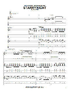 Starry Night von Joe Satriani (Download) 