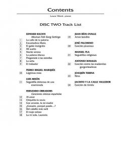 Accompaniments For Anthology Of Spanish Song 
