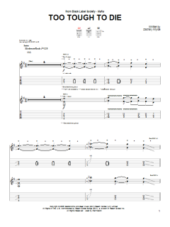 Too Tough To Die von Zakk Wylde (Download) 