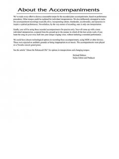 Accompaniments To The Lieder Anthology 