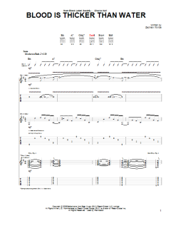 Blood Is Thicker Than Water von Zakk Wylde (Download) 