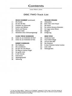 Accompaniments To The Lieder Anthology 
