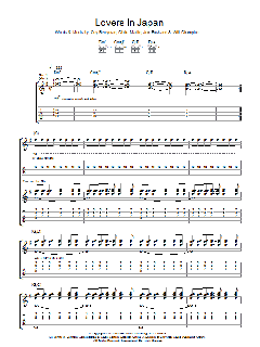 Lovers In Japan von Coldplay (Download) 