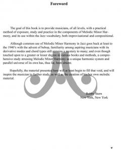 The Melodic Minor Handbook von Bobby Stern 