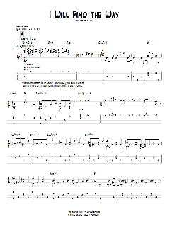 I Will Find The Way von Pat Metheny (Download) 