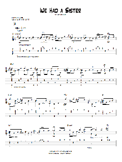 We Had A Sister von Pat Metheny (Download) 