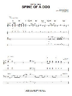 Spine Of A Dog von Al Schnier (Download) 