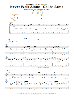 Never Walk Alone...Call To Arms von Megadeth (Download) 