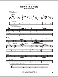 Down In A Hole von Alice In Chains (Download) 